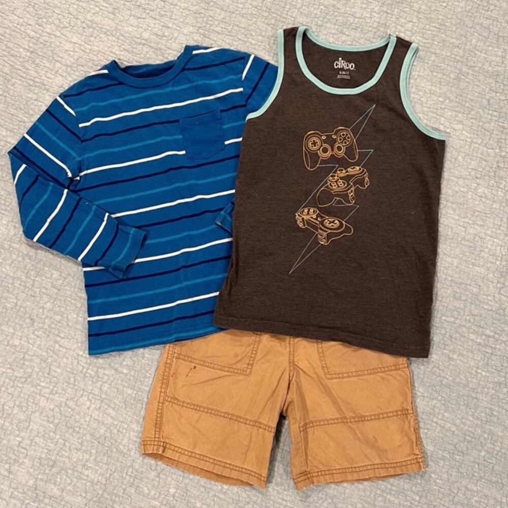 Boys Size 6/7 Circo Summer Clothing Bundle